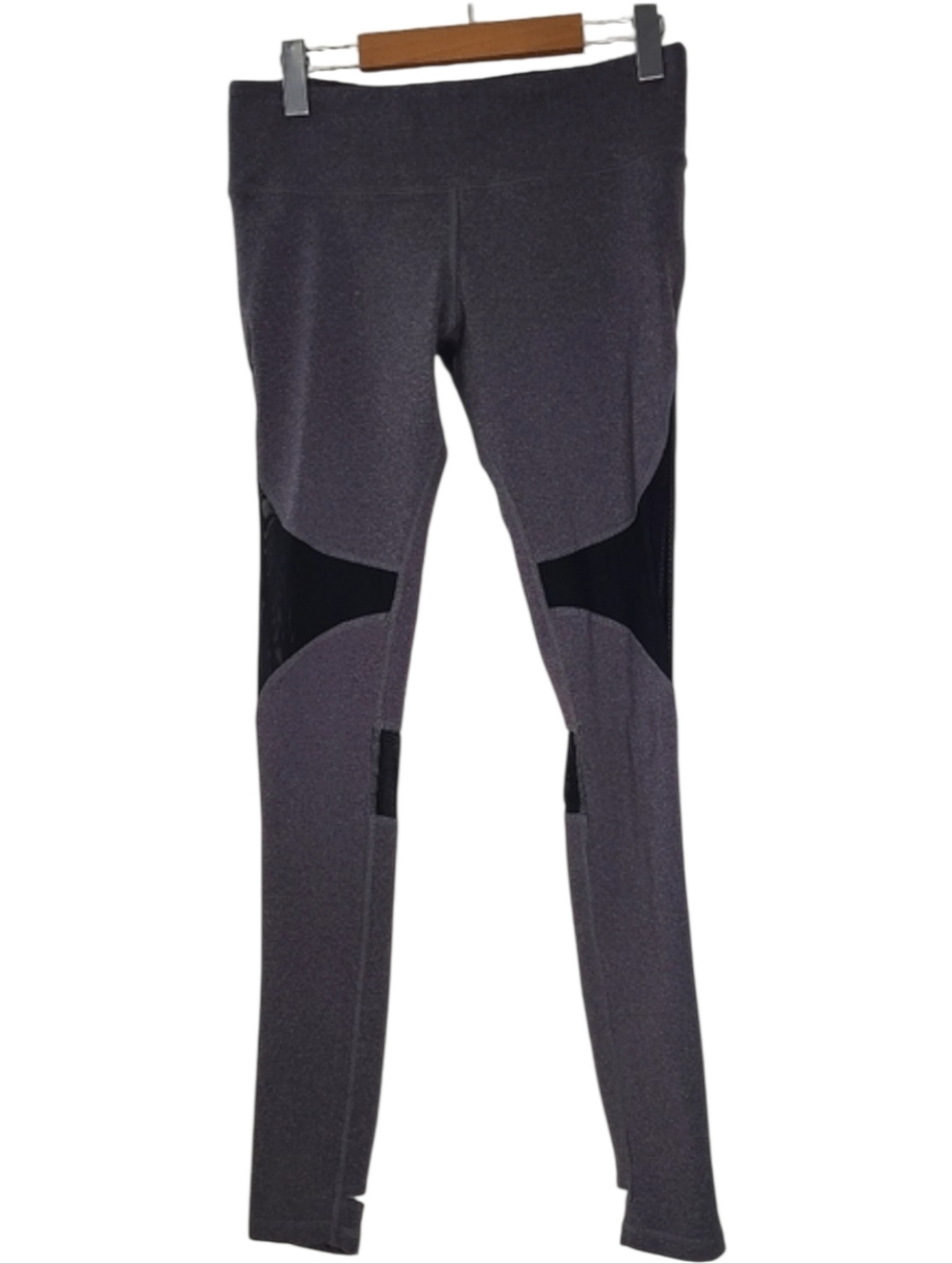 Alo Yoga Coast Mesh Panel Stirrup Leggings Women’s Waist 14.5” Athletic Leggings